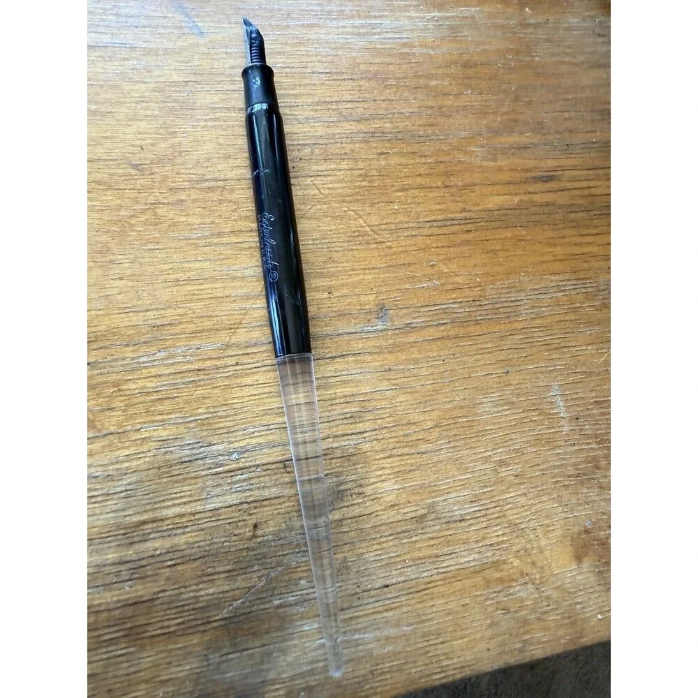Vintage Esterbrook Desk FountainPen with Clear Tapered Handle